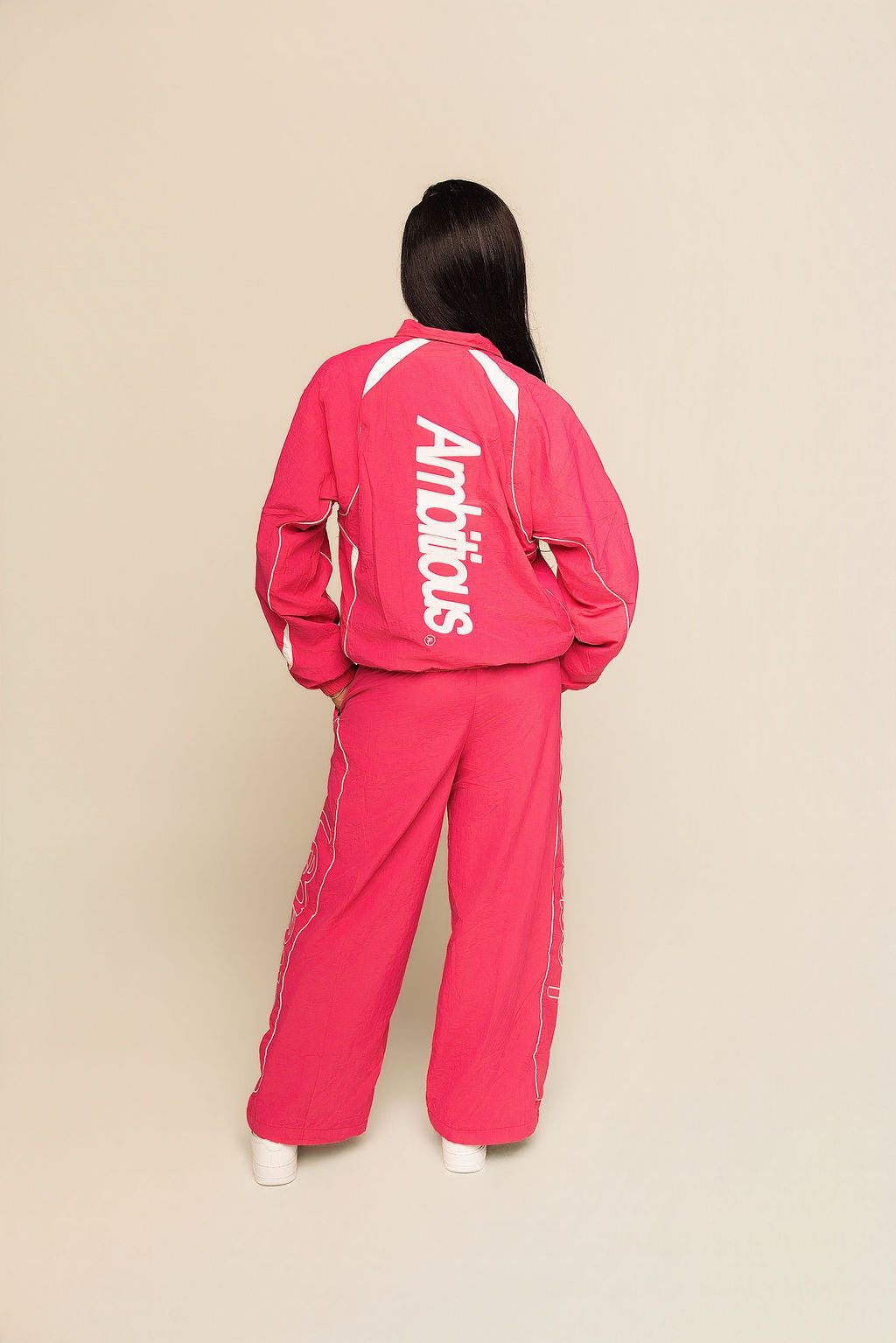 Pink Windbreaker Set